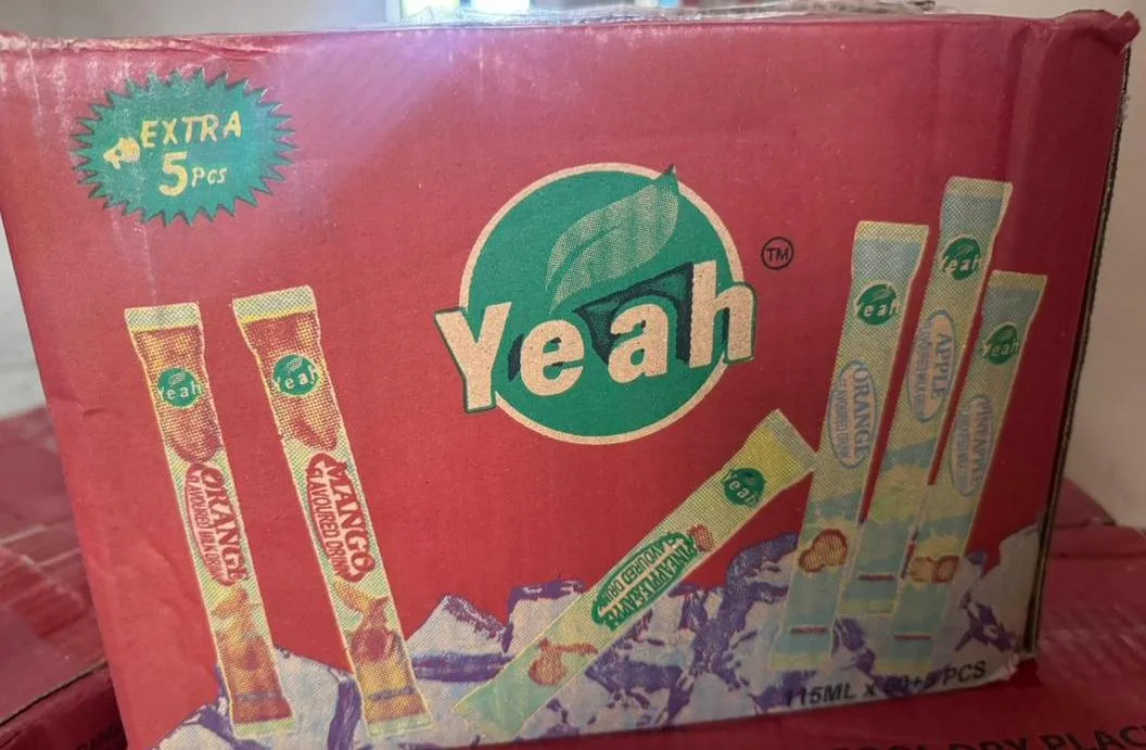 Orange Flavored milk drinks big carton